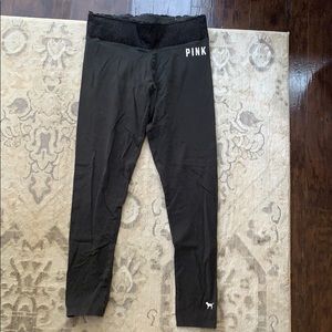 Lace VS pink leggings